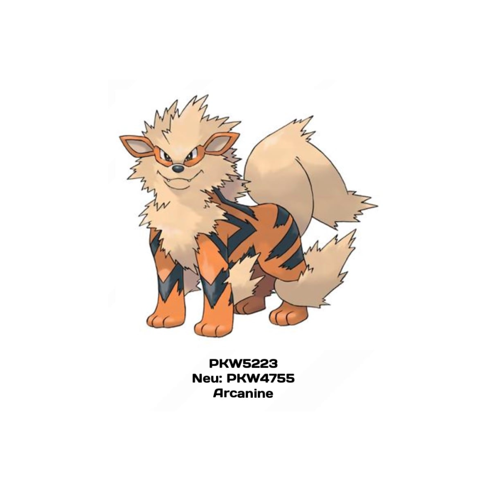 POKEMON - Arcanine - Peluche 30cm