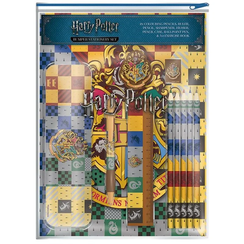 Harry Potter: ensemble de papeterie de crêtes de maison