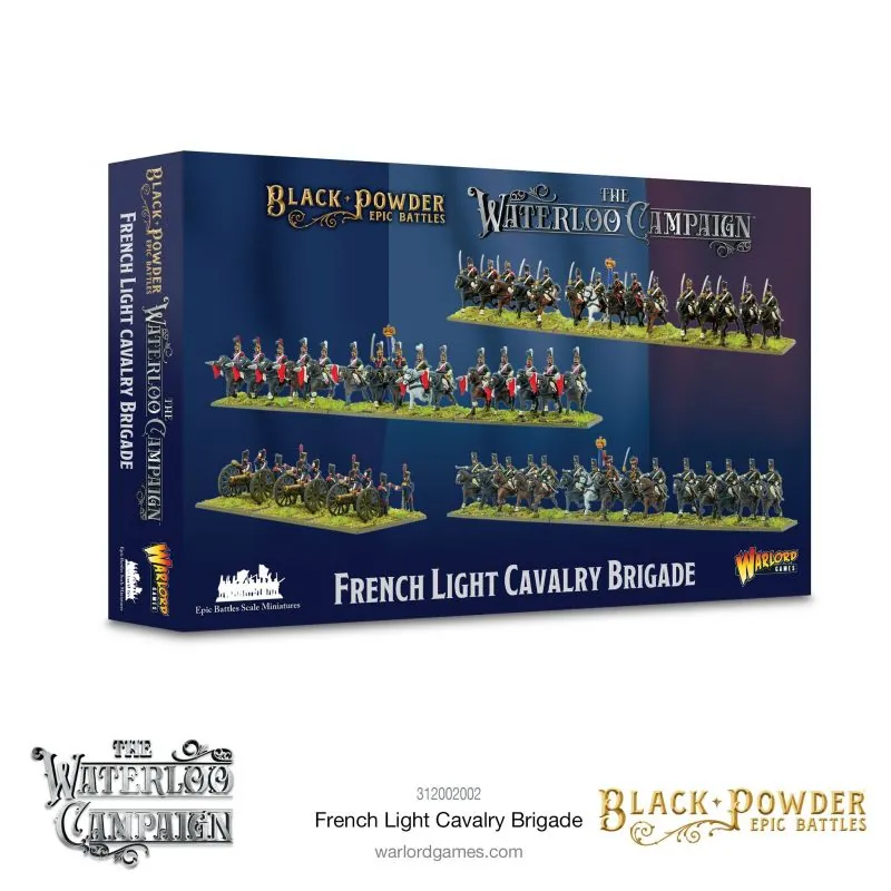 Jeu de figurine Black Powder Epic Battles: Waterloo - French Light Cavalry Brigade