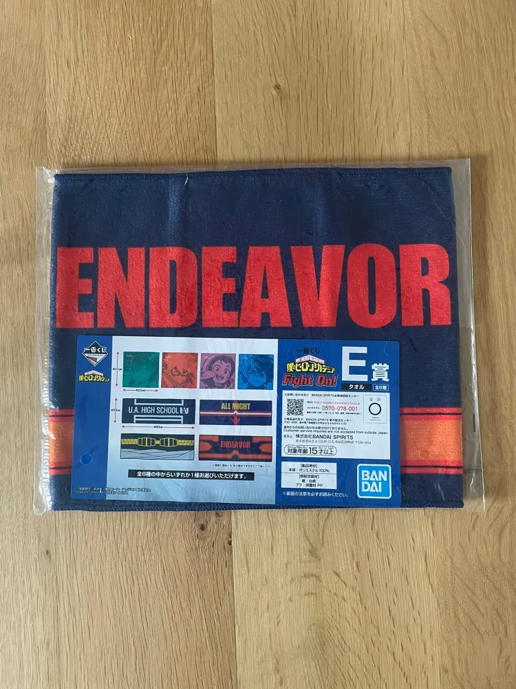 My Hero Academia – Serviette – Longue Endeavor Ichiban Kuji Fight On! 60 x 21 cm