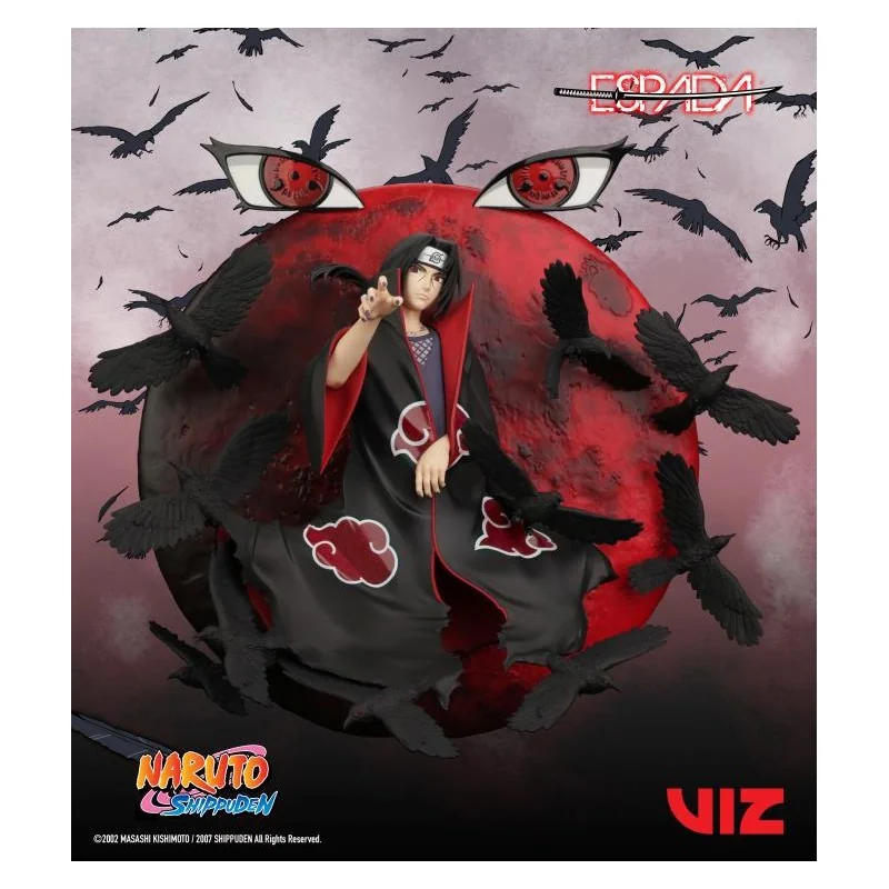 Figurine Naruto shippuden itachi wall statue