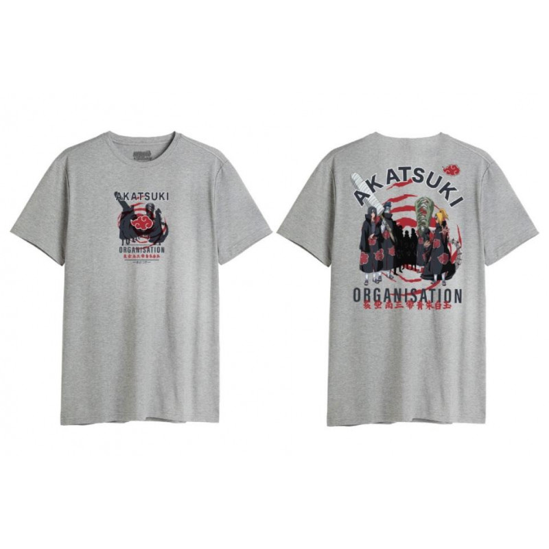 NARUTO - Organisation Akatsuki - T-Shirt Homme