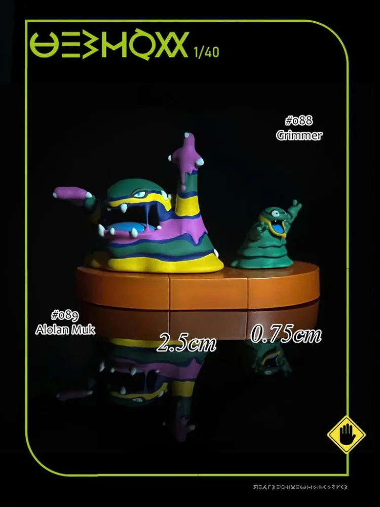 [PREORDER] 1/40 Zukan Figure [IGGLY] – Alolan Grimer & Muk
