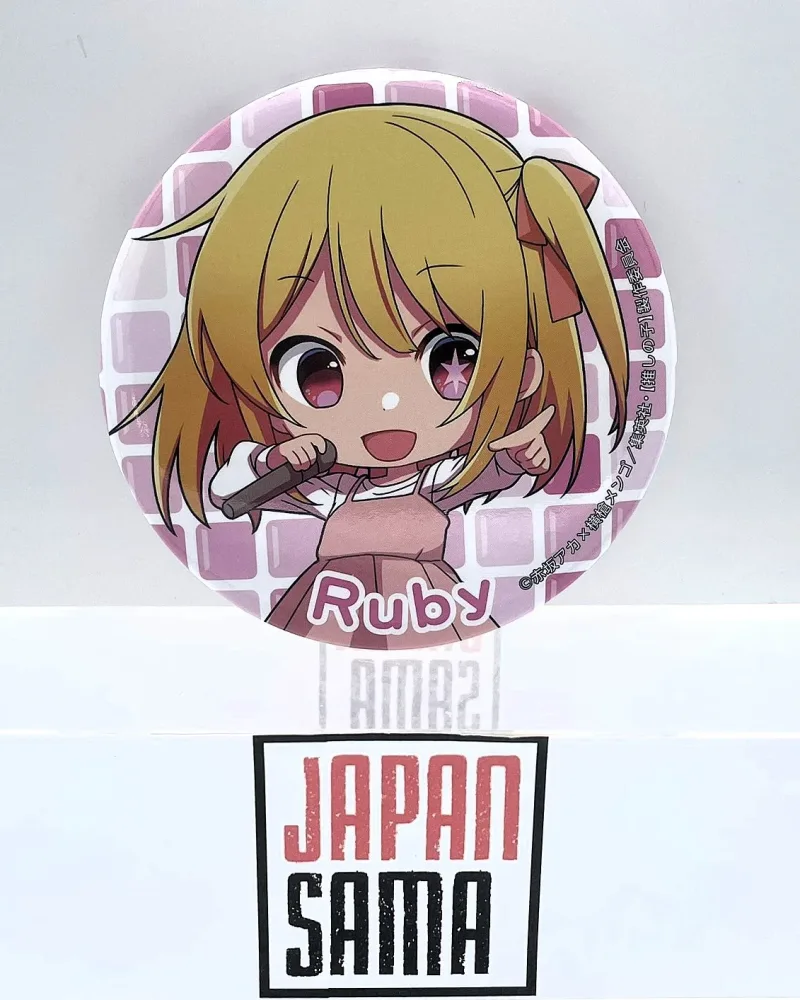 Oshi no Ko – Badge – Giant metal 10 cm Ruby