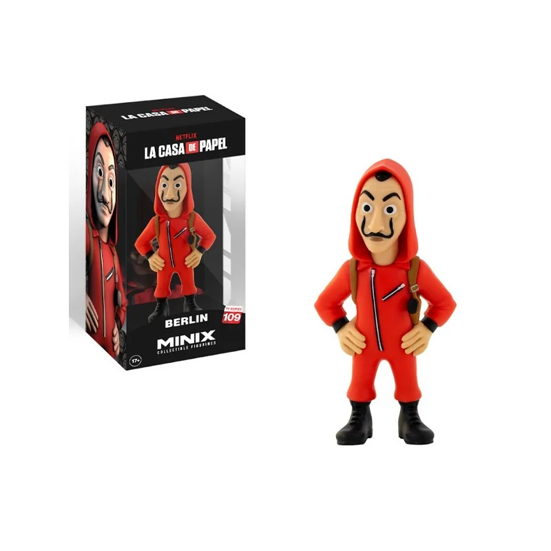 Figurine La Casa De Papel Minix Berlin Avec Masque 12cm