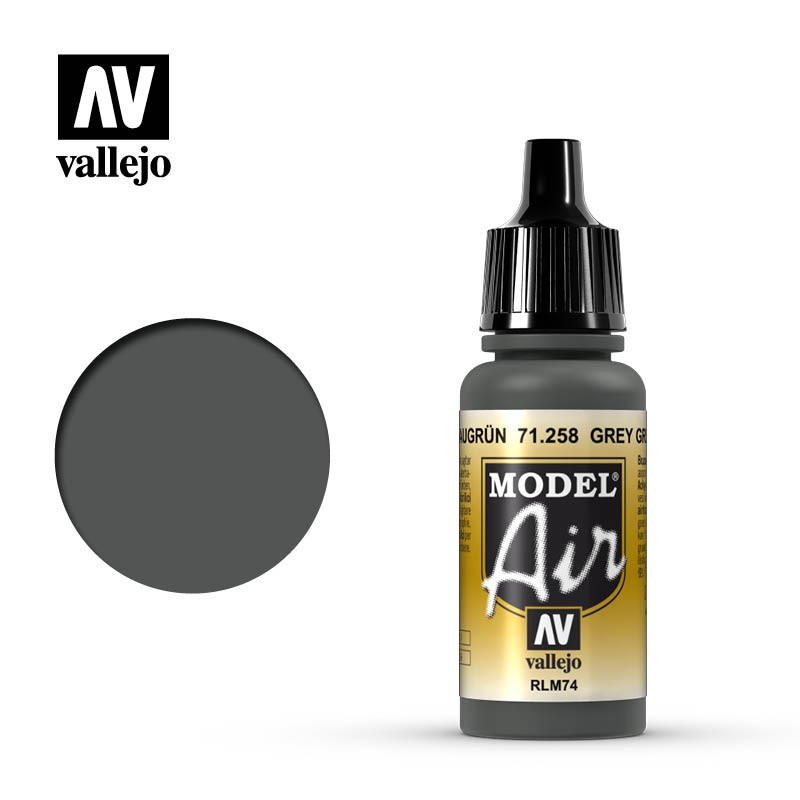 Peinture Modèle air 71258 gris vert rlm74