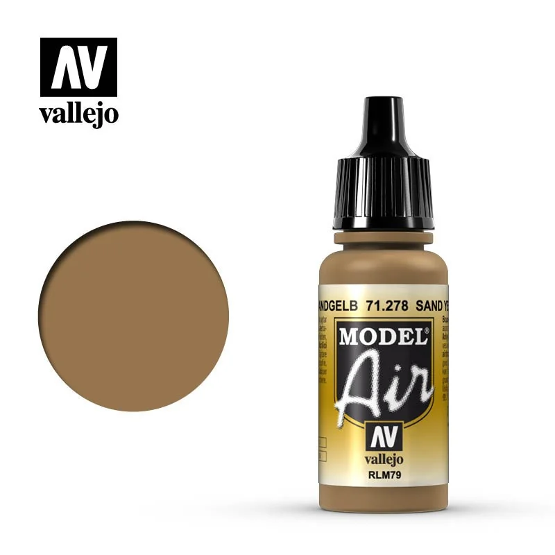 Peinture Modèle air 71278 jaune sable rlm79