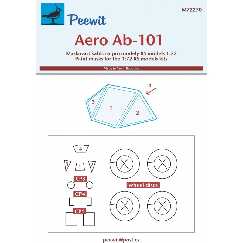 Accessoire Aero Ab-101 (conçu pour être utilisé avec les kits RS Models)
