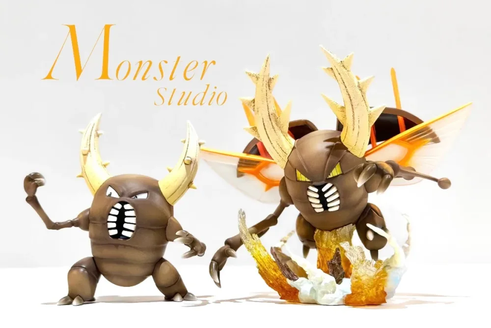 [IN STOCK] 1/20 Scale World Figure [MONSTER RESEARCH INSTITUTE] – Pinsir & Mega Pinsir