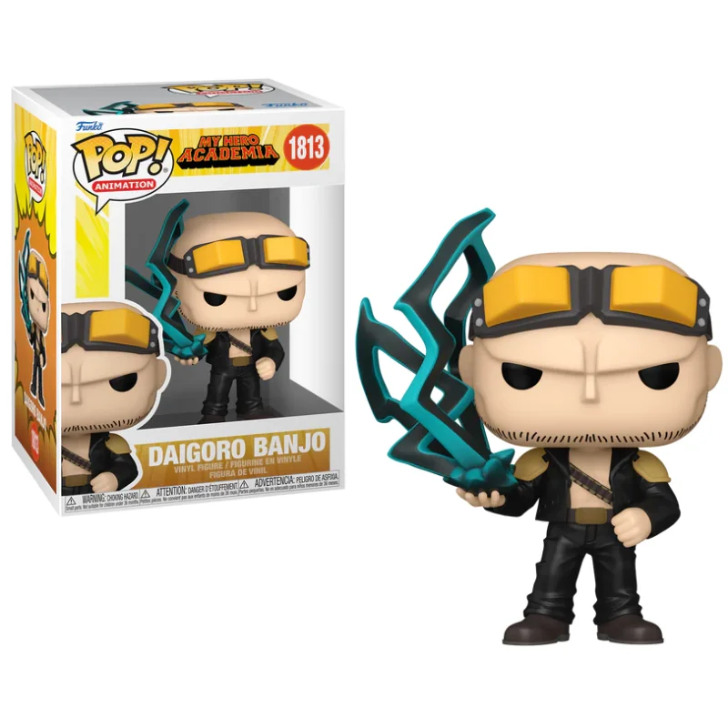 Figurine Pop MY HERO ACADEMIA - POP Animation N° 1813 - Daigoro Banjo (Black Whip)
