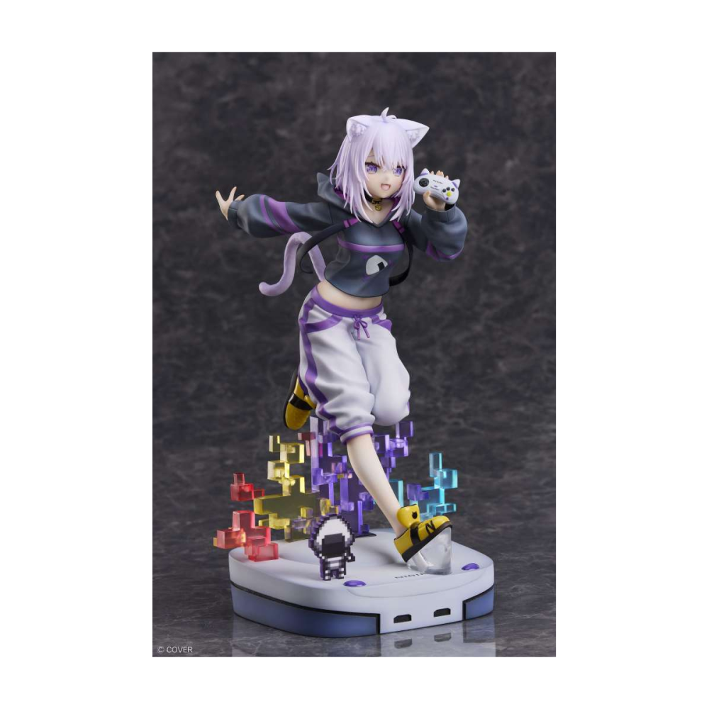 Figurine Hololive Production - 1/7 Nekomata Okayu We Are Gamers Ver. 23 cm