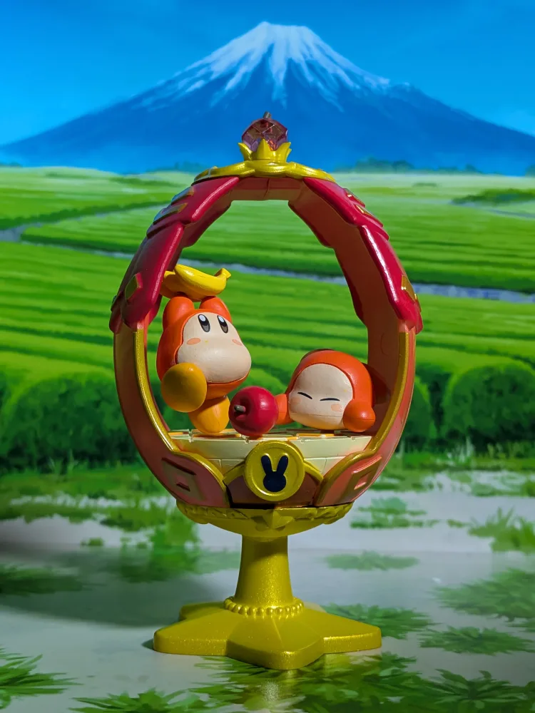 Kirby OVALTIQUE COLLECTION – Waddle Dee | Re-Ment
