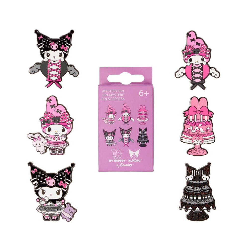 SANRIO - My Melody And Kuromi - Funko Blind Box Enamel Pins