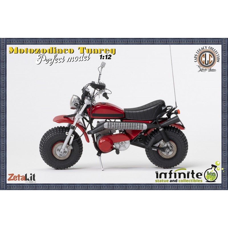 Miniature Moto touareg zodiaco modèle parfait 1/12