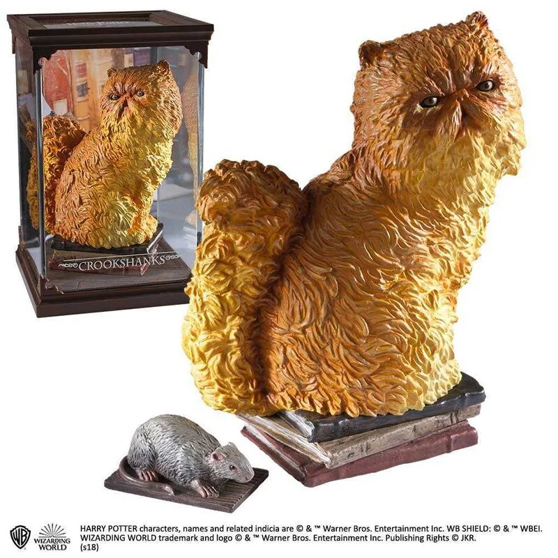 Figurine Harry Potter Statuette Magical Creatures Crookshanks 13 cm