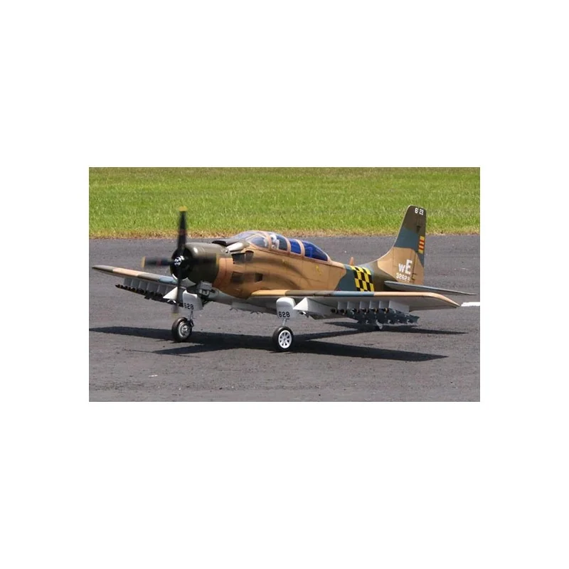 Avion RC Skyraider 35-60cc Camo ARF