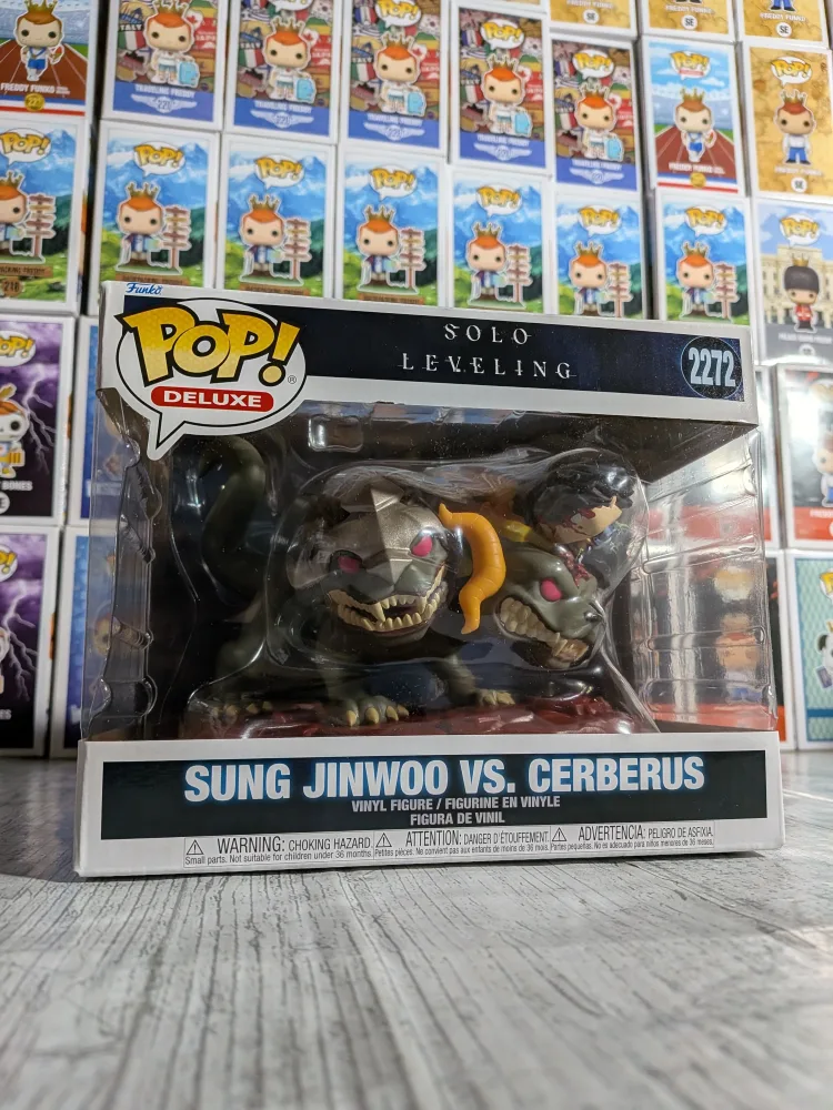 Funko Pop! – Solo Leveling #2272 – Sung Jinwoo vs Cerberus
