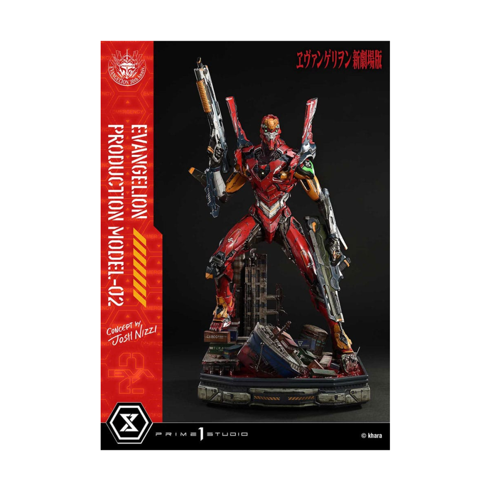 Rebuild of Evangelion - statuette Ultimate Diorama Masterline Series Evangelion Production Model-02 (Concept By Josh Nizzi) 73 c