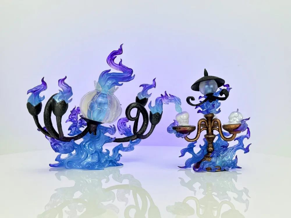 [PREORDER] 1/20 Scale World Figure [LIMOUSINE] – Litwick & Lampent & Chandelure