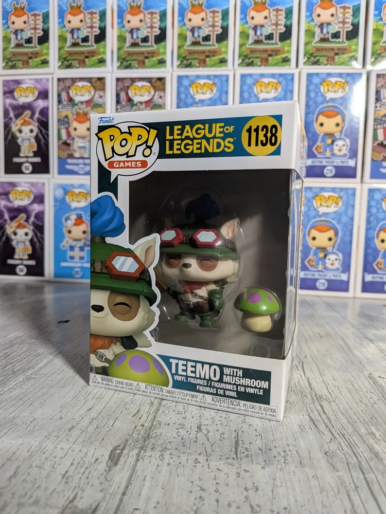 Funko Pop! – League of Legends #1138 – Teemo with Mushroom