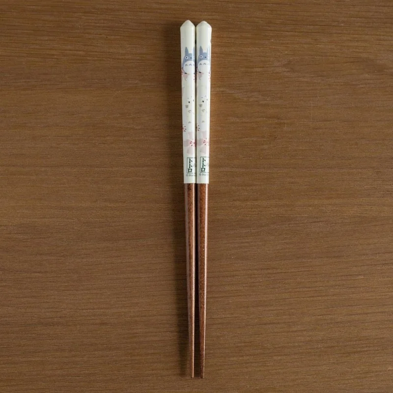Studio Ghibli Baguettes laquées Mon voisin Totoro cerisier 21 cm