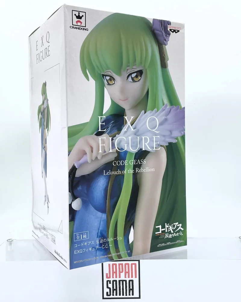 Code Geass Lelouch of The Rebellion – Figurine – BANPRESTO – C.C. EXQ