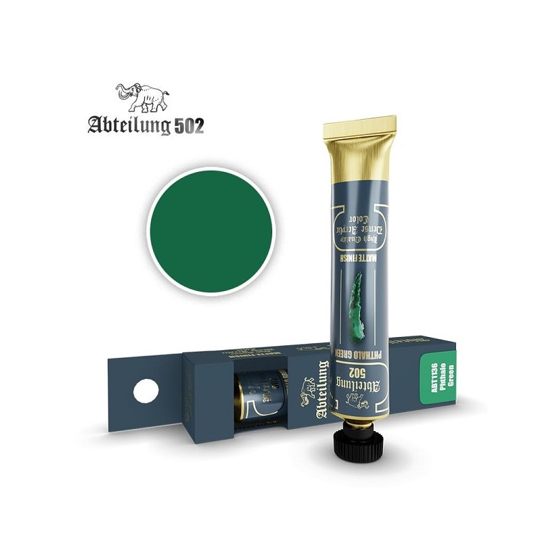 Peinture Acryliques denses - vert phtalo