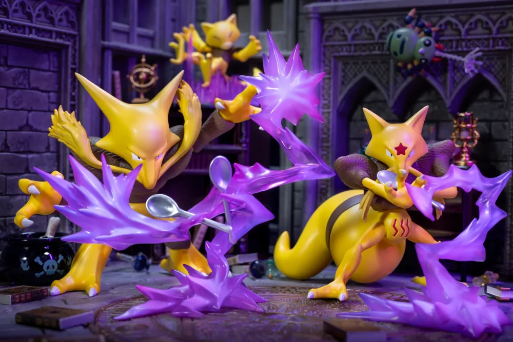 [PREORDER] 1/20 Scale World Figure [BOSS] – Abra & Kadabra & Alakazam