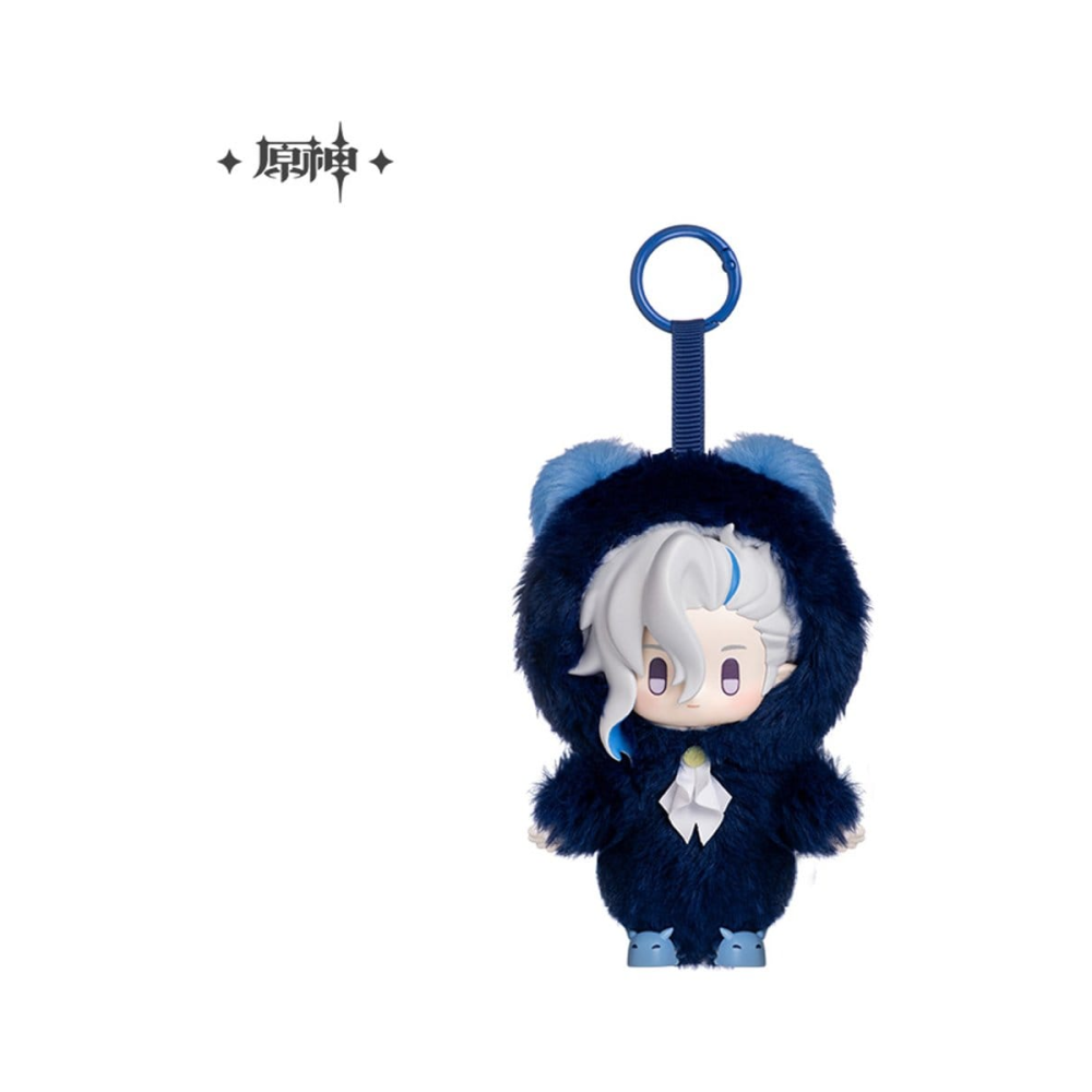 Genshin Impact Porte-clés peluche vinyle Winter Nesting Series Neuvillette 15 cm