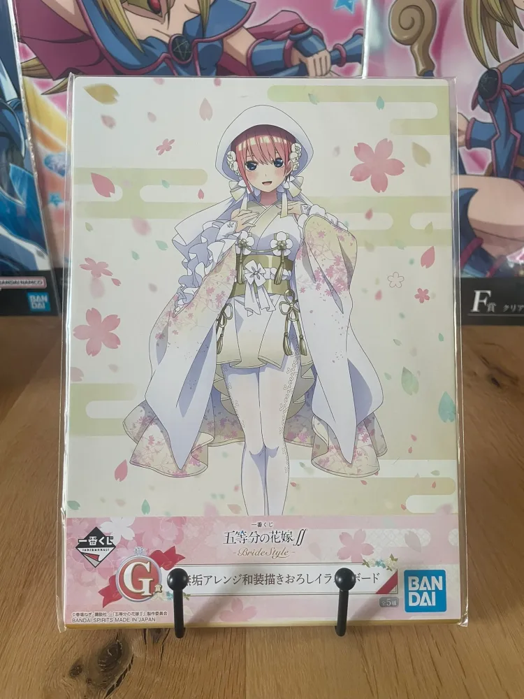 Visual Board Ichika Nakano Ichiban Kuji Bride Style 18 x 26 cm – The Quintessential Quintuplets