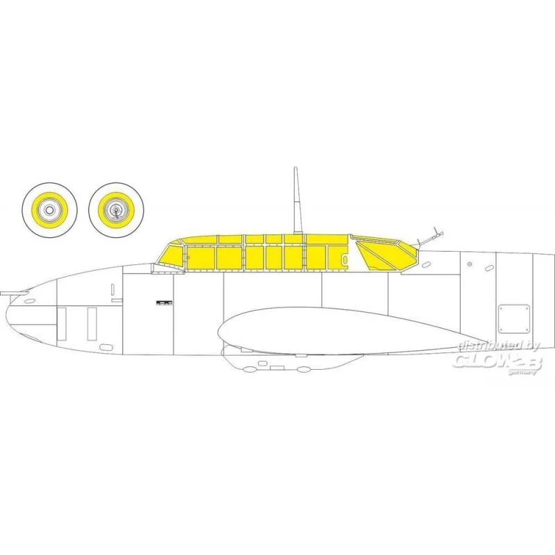 Accessoire Bf 110E pour EDUARD
