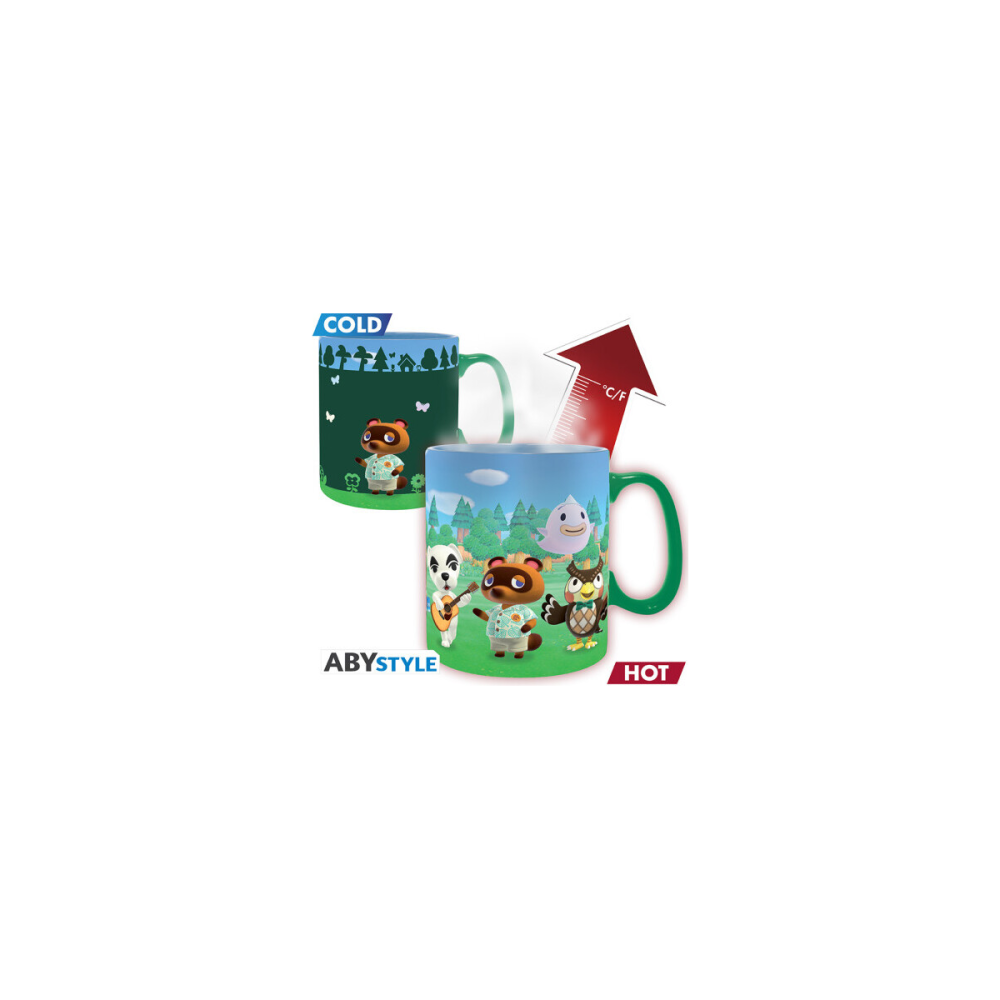 ANIMAL CROSSING - Bienvenue sur l'île - Mug thermoréactif 460ml