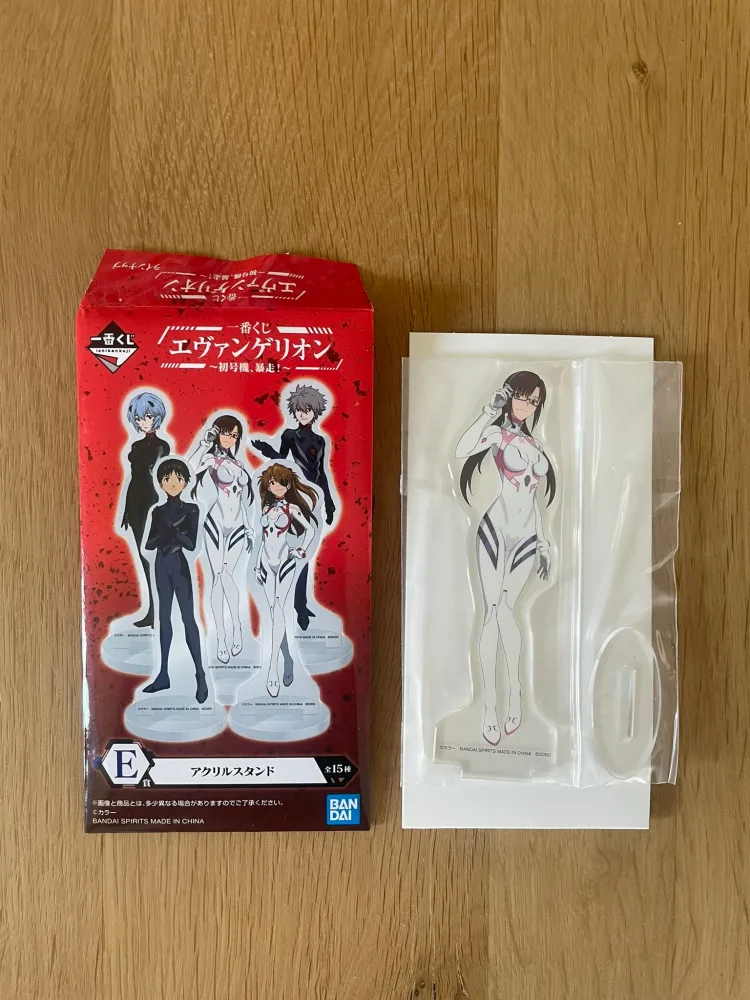 Stand acrylique – Evangelion – 13cm Mari Makinami – Ichiban Kuji Shogouki Bousou (Lot E)
