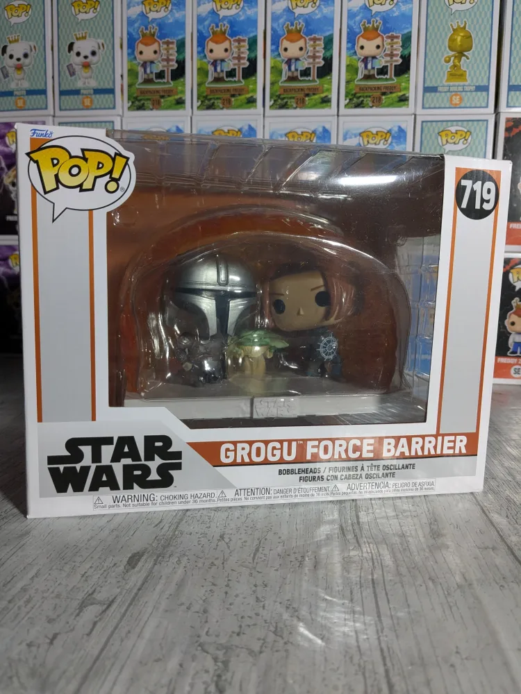 Star Wars #719 – Funko Pop! – Grogu Force Barrier (Damaged Box)