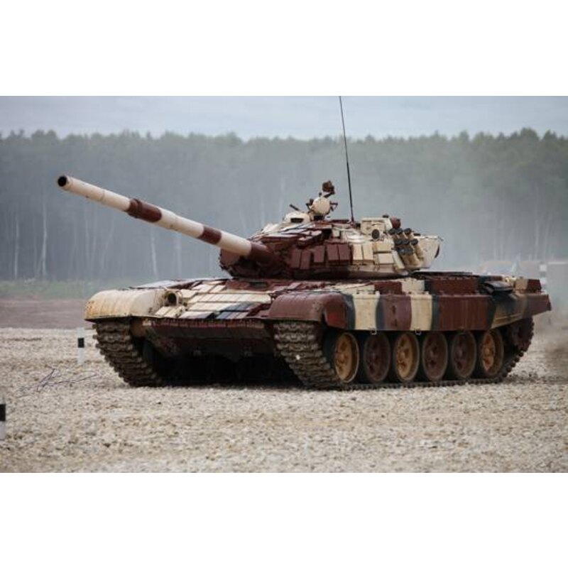 Maquette Russe T-72B1 avec MBT Kontakt 1 Reactive Armure