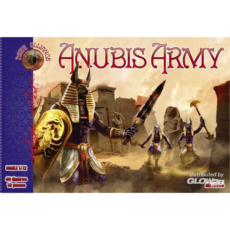 Figurine Armée d'Anubis