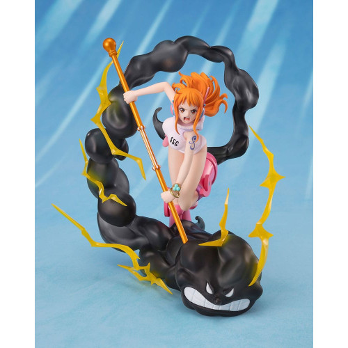 One Piece statue Figuarts ZERO Extra Battle Nami Lightning Blast 17 cm - BANDAI