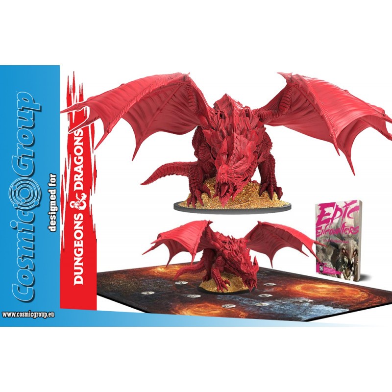 Miniature Epic encounters-lair of the red dragon