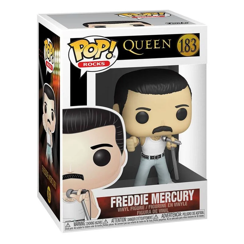 Figurine Pop Queen POP! Rocks Vinyl Figurine Freddie Mercury Radio Gaga 9 cm