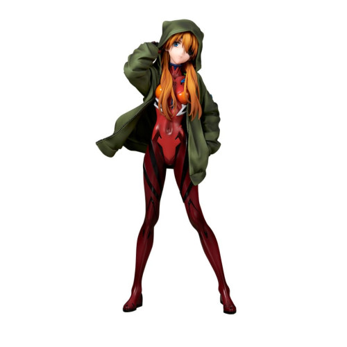 Shin Evangelion Movie statue PVC 1/7 Shikinami Asuka Langley Hoodie Ver. 23 cm - ALTER