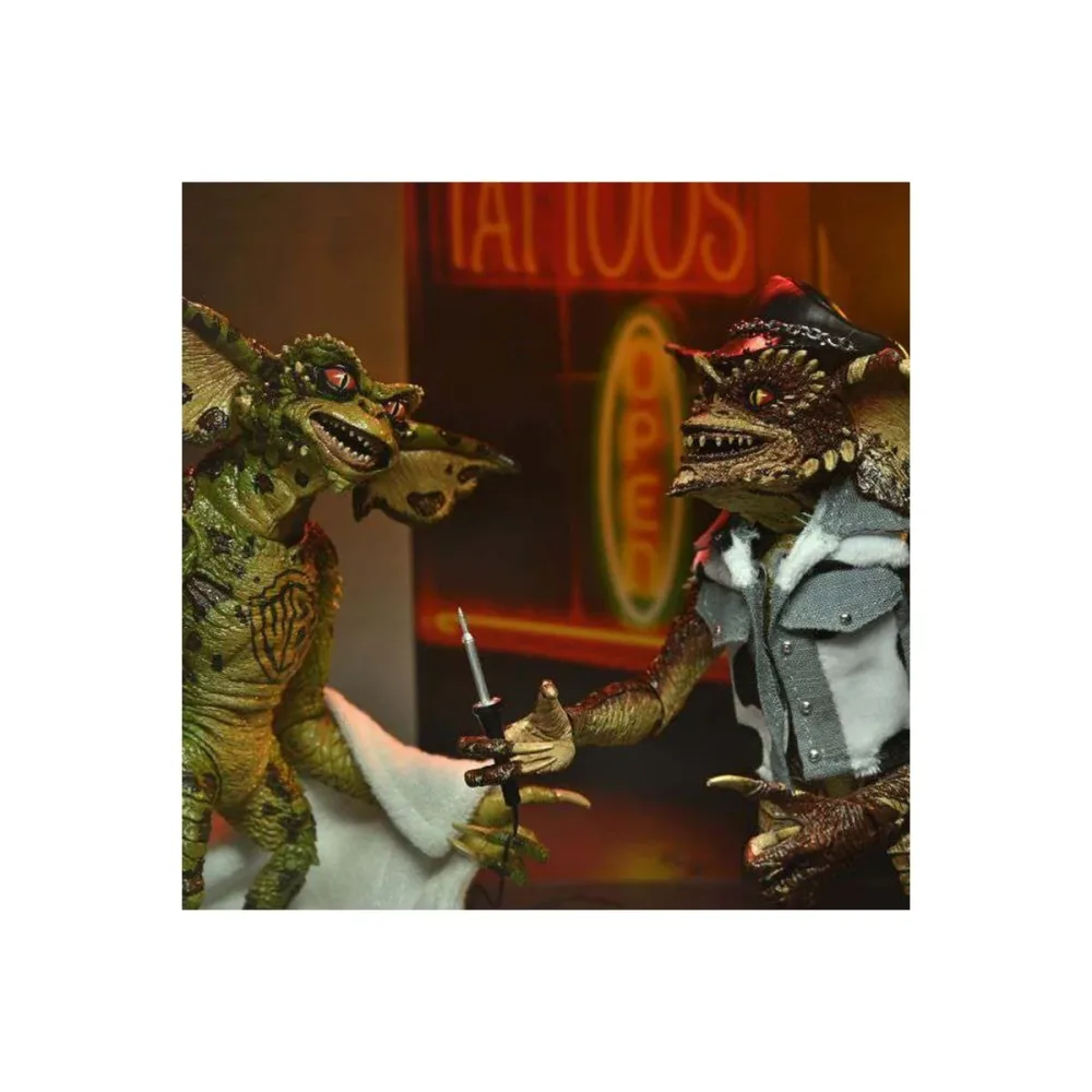 Gremlins 2 - Set 2 Figurines Tatoo Gremlins - Neca