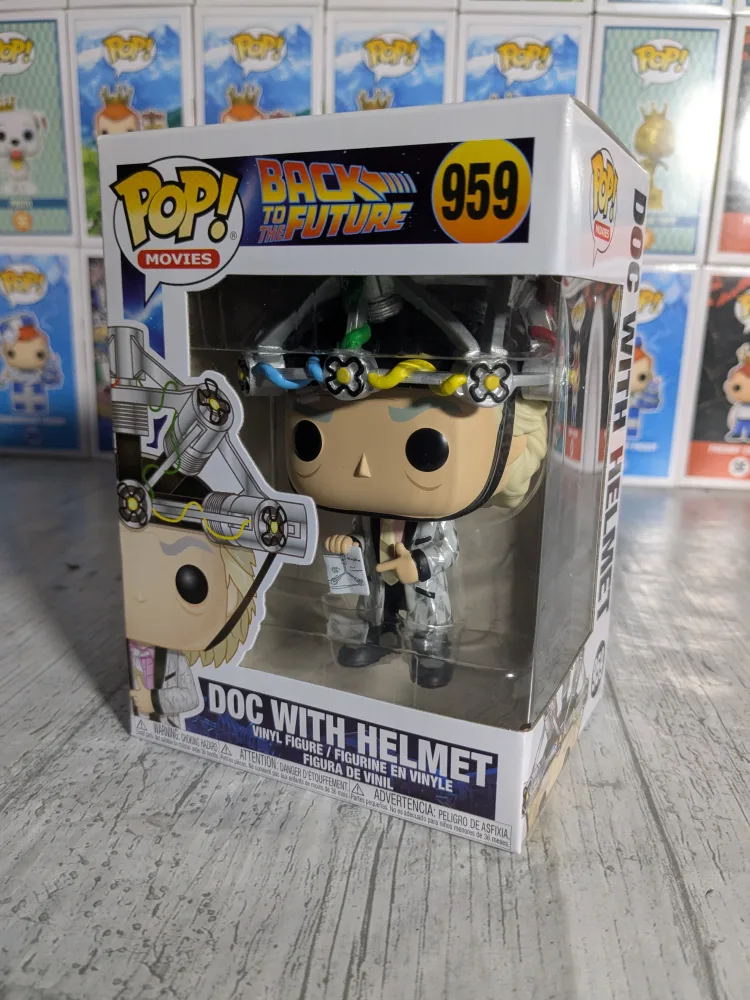 Back to the Future #959 – Doc with Helmet – Funko Pop!