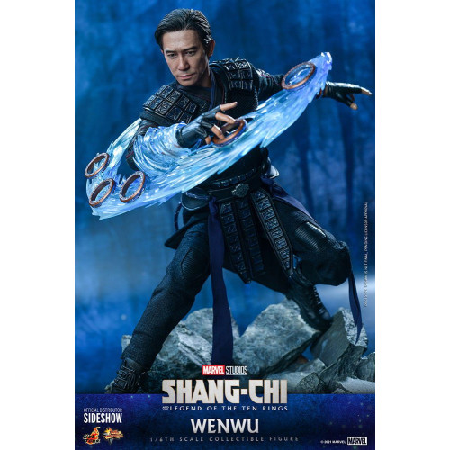 HotToys MMS613 Shang-Chi et la Légende des Dix Anneaux Figurine Wenwu 28cm