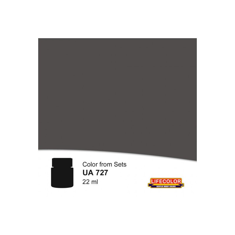 Peinture acrylique Gun Grey Reflection (Reflet gris canon) 22ml