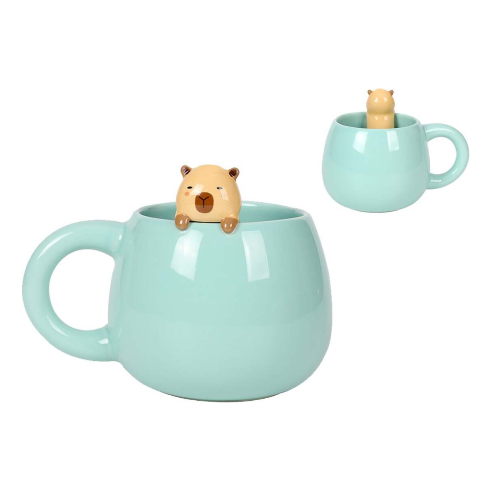KAWAII - Capybara - Mug Céramique avec Charme 470ml