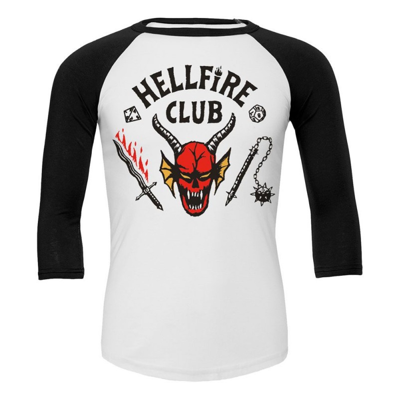 Sweater Stranger Things Sweatshirt Hellfire Club Crest
