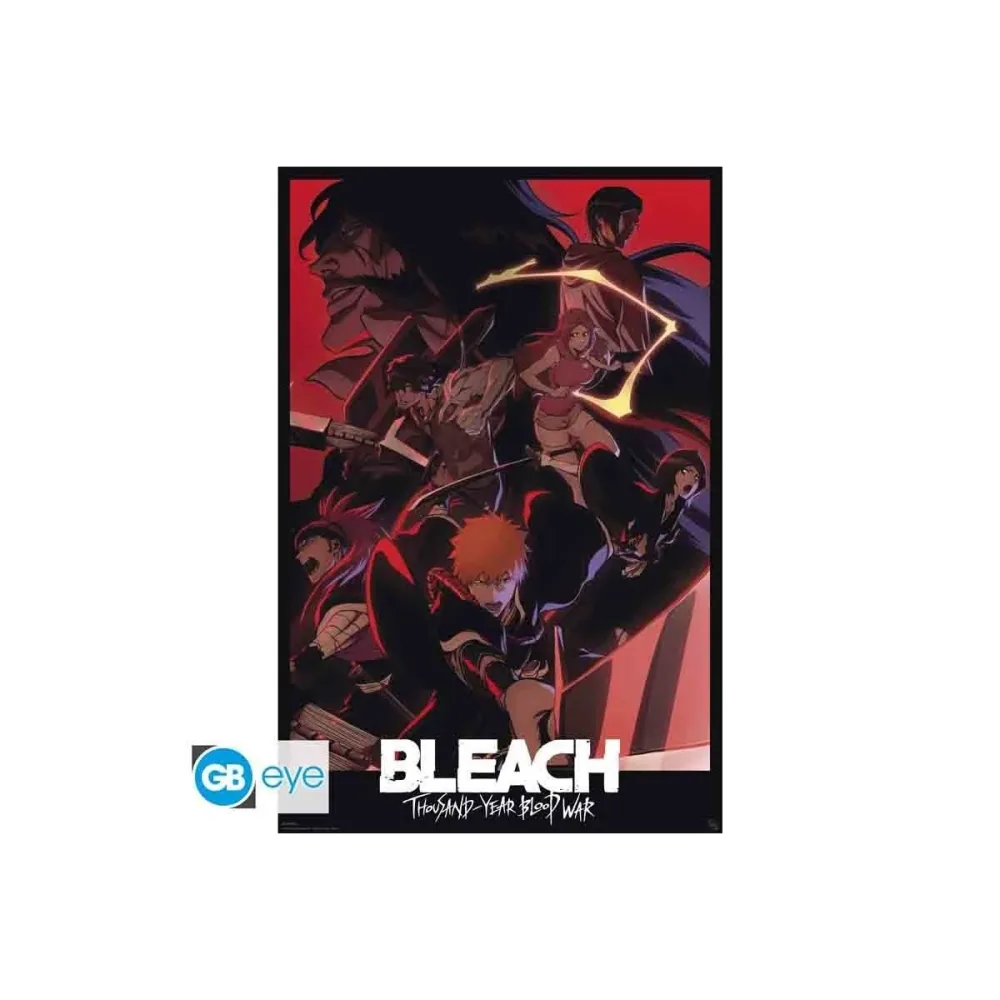 Poster Bleach Key Art Groupe - Maxi Format