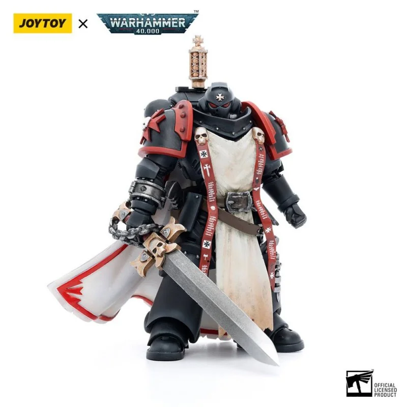 Figurine Warhammer 40k 1/18 Black Templars Primaris Sword Brethren Eberwulf 12 cm