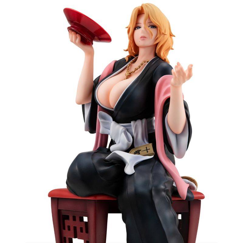 Figurine Bleach: Thousand-Year Blood War G.E.M. Series Rangiku Matsumoto Tipsy Ver. 23 cm