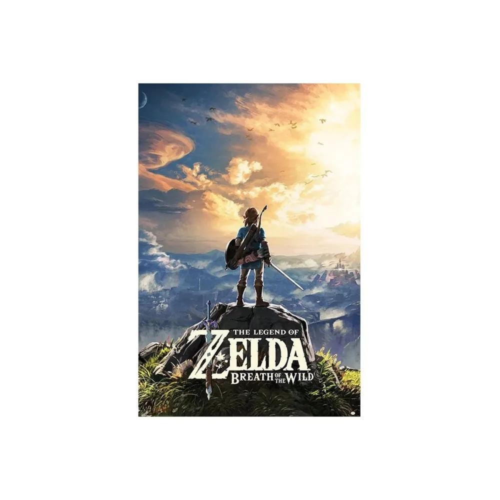 Poster Zelda Breath of the Wild Sunset